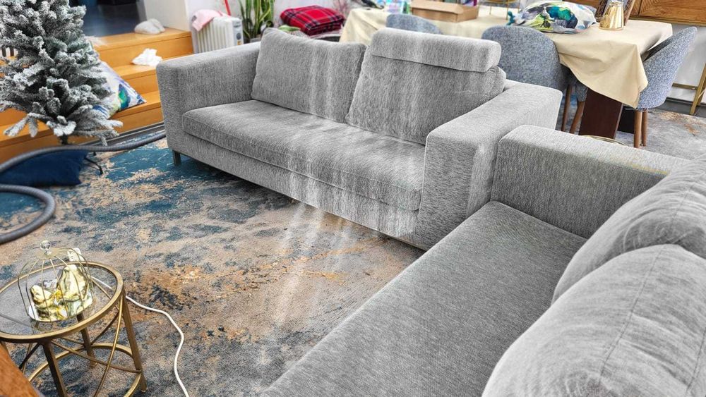 Conjunto de 2 sofás de sala