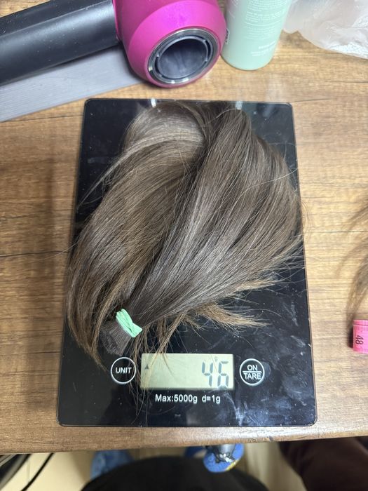 Волосся натуральне 7го рівня глубини тону (7угт)