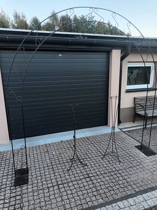 Pergola łuk metalowy na ślub