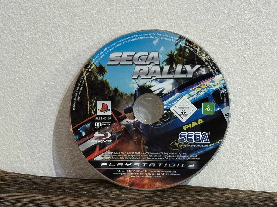 Sega Rally PS3 Playstation 3