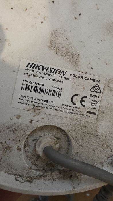 Zestaw monitoringu analogowego 5x kamera