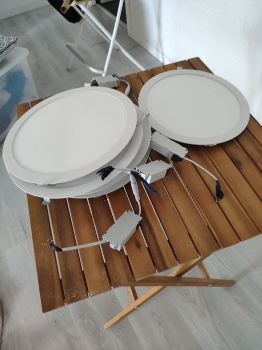 8 unidades/ Painel led de encastre (30cm)