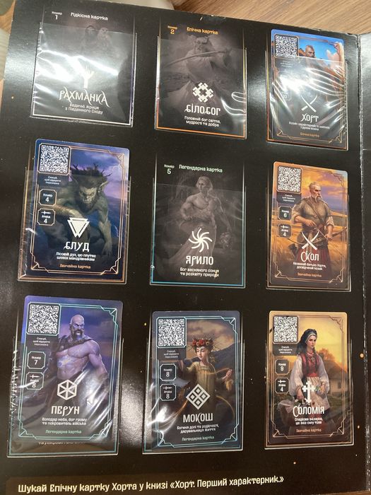 Альбом колектор Хроніки сили АТБ Хорт