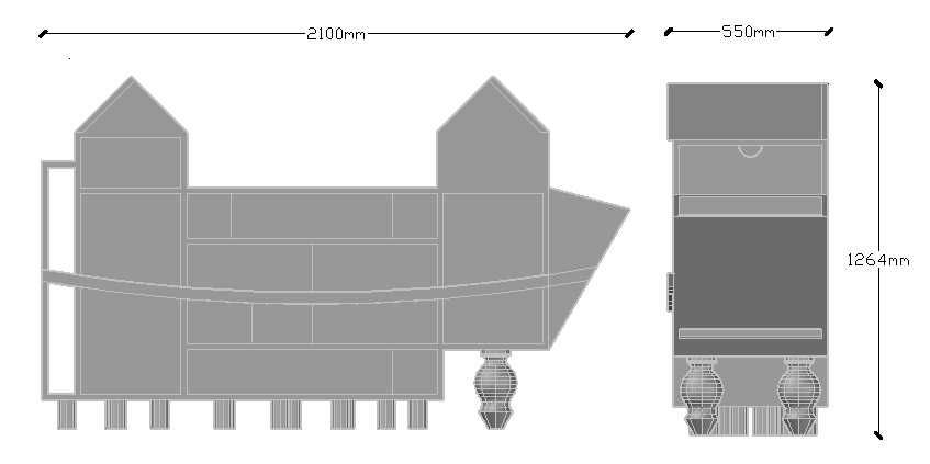 Armário London Bridge