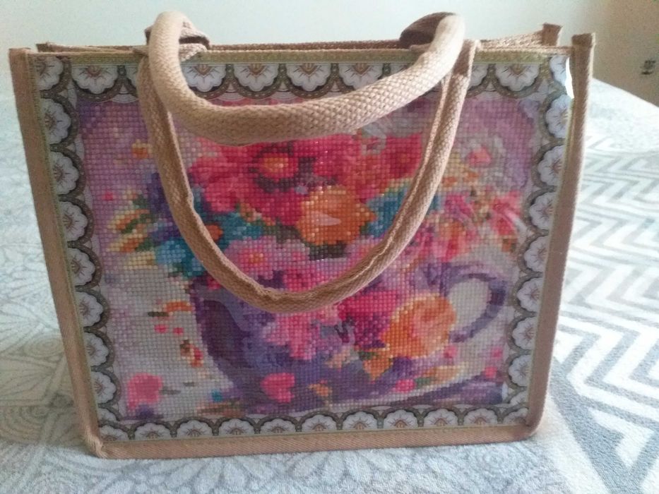 Saco Tote Pintura de Diamantes