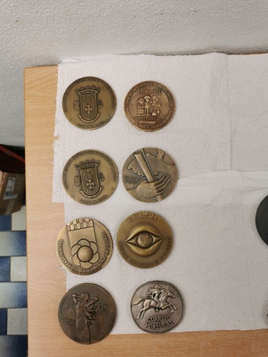 Placas / Medalhas Comemorativas Diversas