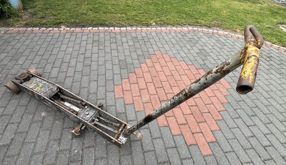 Duzy lewarek, zaba, 7,5t podnosnik punktowy, samochodowy