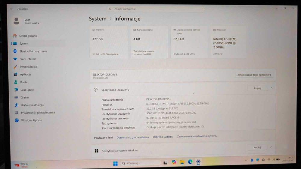 Dell Precision 5540