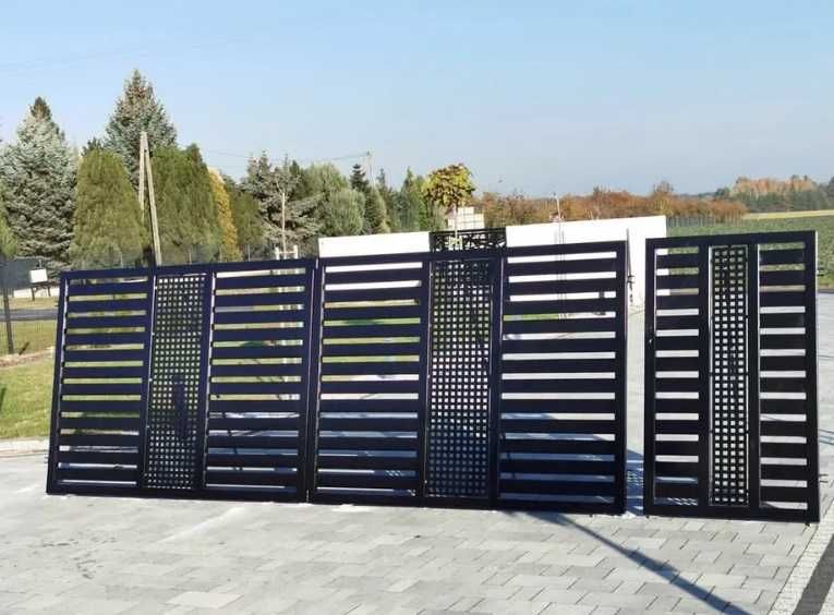 Brama + Furtka z profila 80x20 Ocynk +Ral Producent