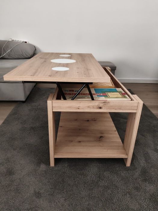 Mesa de centro extensível