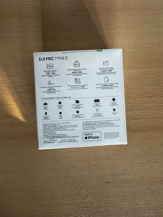 НОВІ DJI Mini Mic 2 [1 TX + 1 RX + Charging Case]