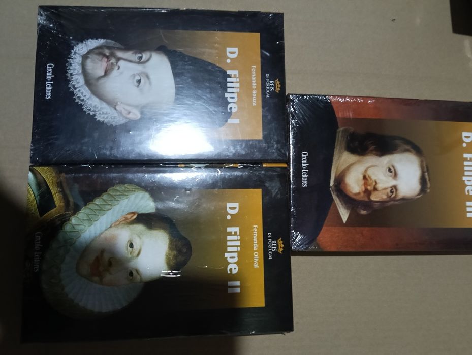 Livros Reis de Portugal "Circulo Leitores"