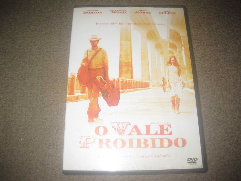 DVD "O Vale Proibido" com Edward Norton/Raro!