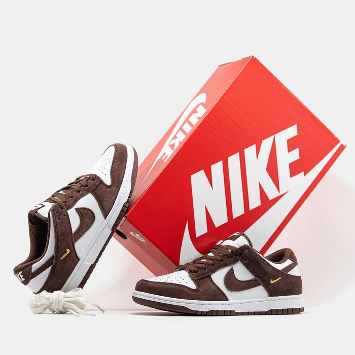 Кросівки Nike SB Dunk Low Sail Red Sepia-Metallic Gold premium | Кроссовки Найк чоловічі жіночі