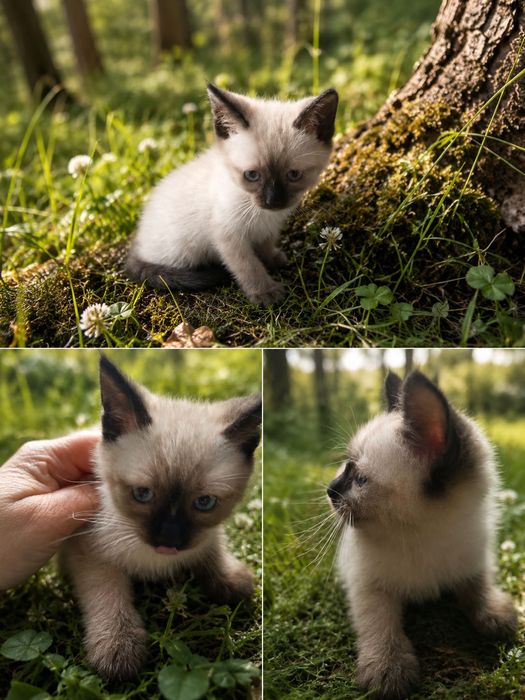 Сіамські кошенята
