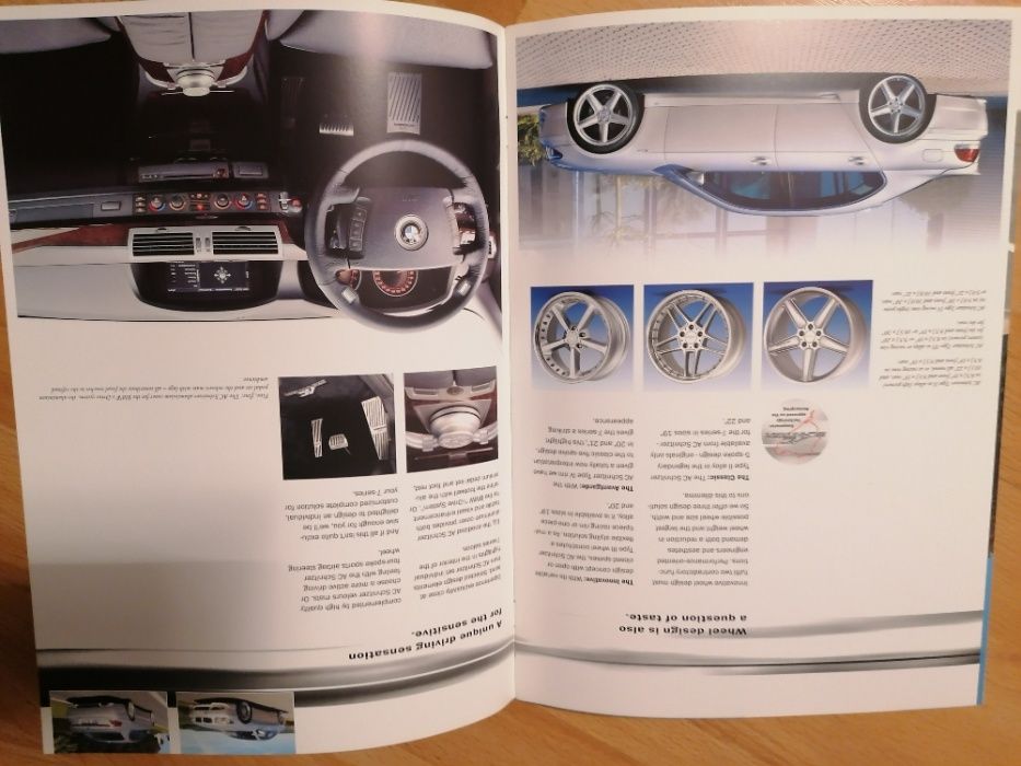 Prospekt BMW 7 E65 ACS7 Schnitzer.