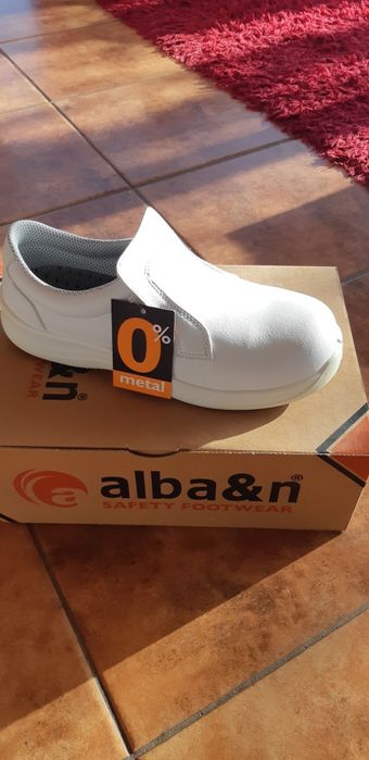 Sapato com biqueira de proteção