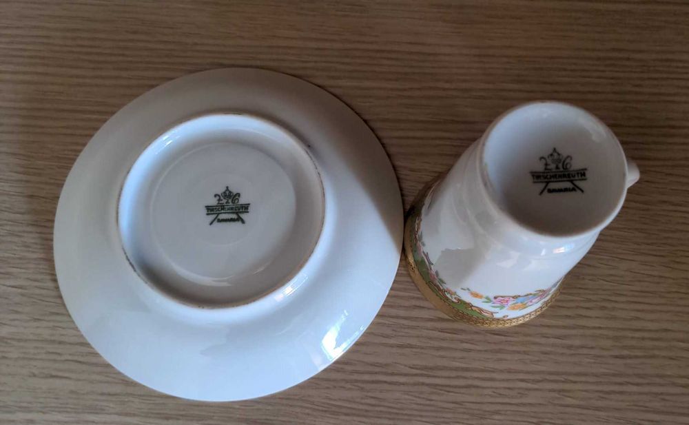 Chávena de Café coleção da Baviera, Tirschenreuth