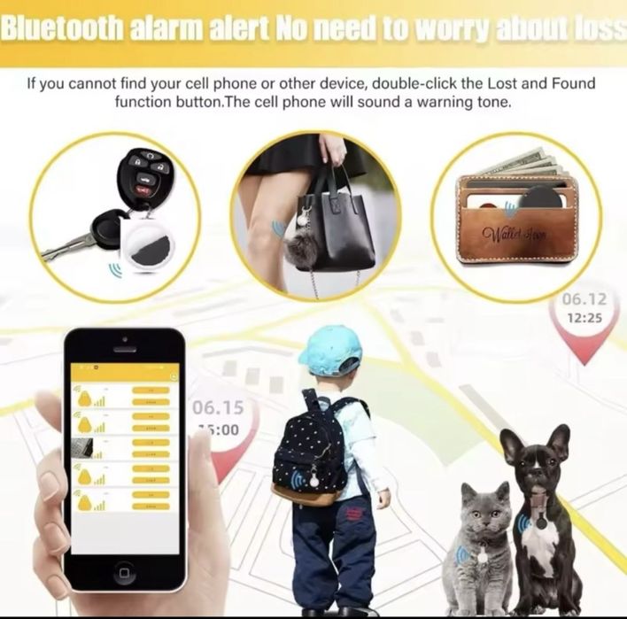 Брелок bluetooth трекер Smart Finder