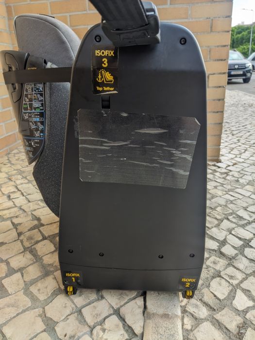 Cadeira Auto , com base rotativa, isofix, dos 0 aos 19 kg