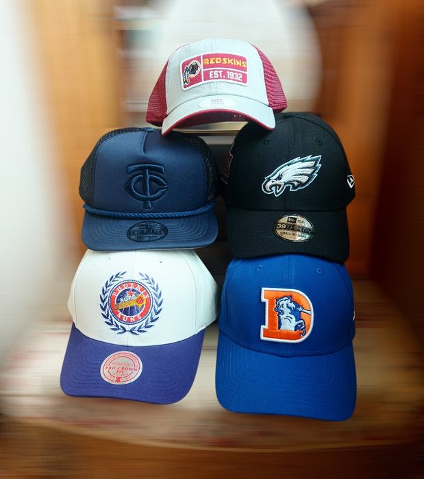 ОРИГИНАЛ Бейсболка Кепка Тракер New Era ( USA ) NBA NHL NIKE нхл ny la
