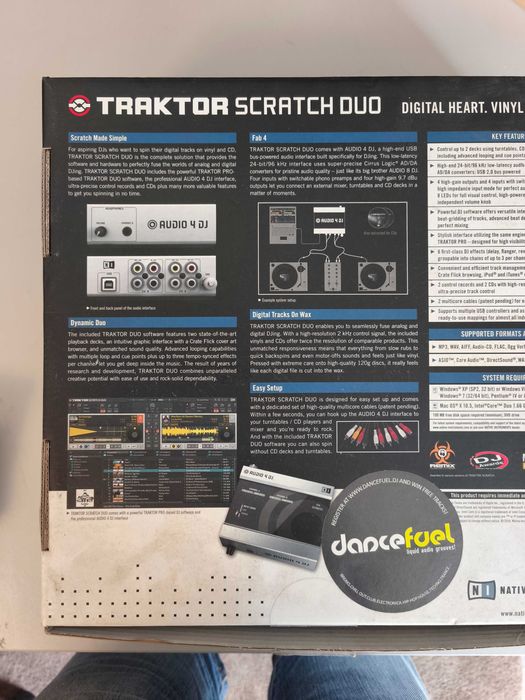 Native Instruments Audio 4 DJ + Caixa Original | Completo