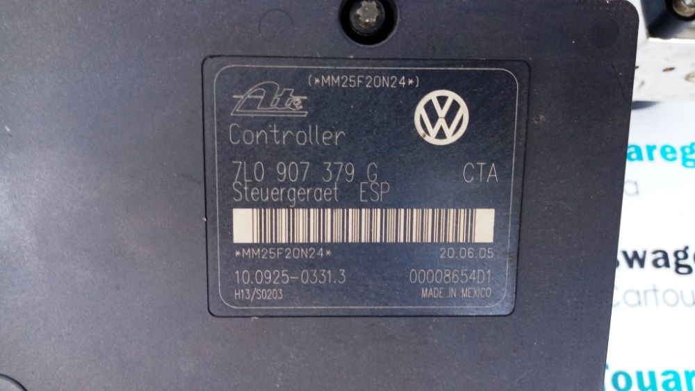 Блок АБС ABS Volkswagen Touareg Porsche Cayenne 2003 - 2010