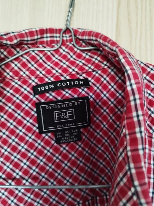 Duża koszula w kratę 3XL