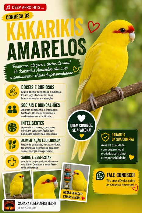 Kakarikis domesticados
