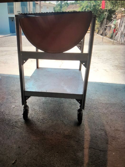 Fogareiro novo fabricado em casa