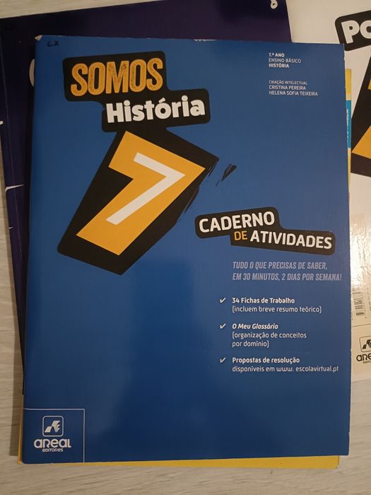 Cadernos de fichas 7 ano