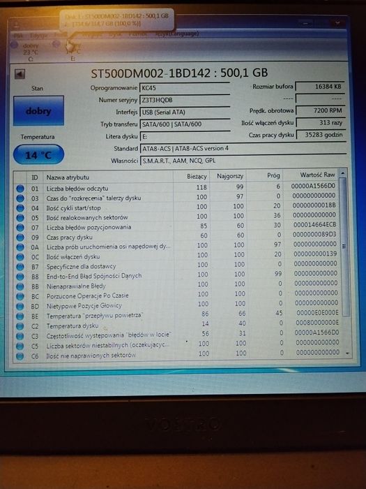 Dysk twardy 250gb 3,5 #b28