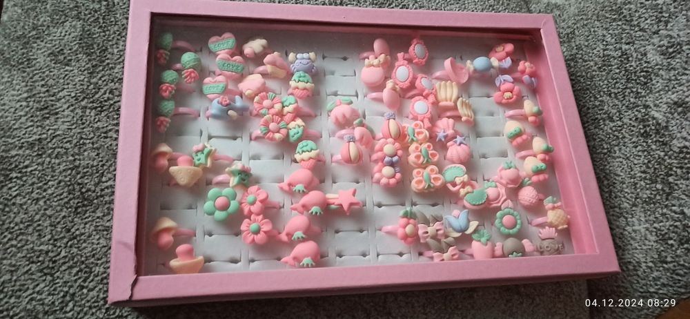 Аксесуари для дівчаток, колечка, перстні, прикраси