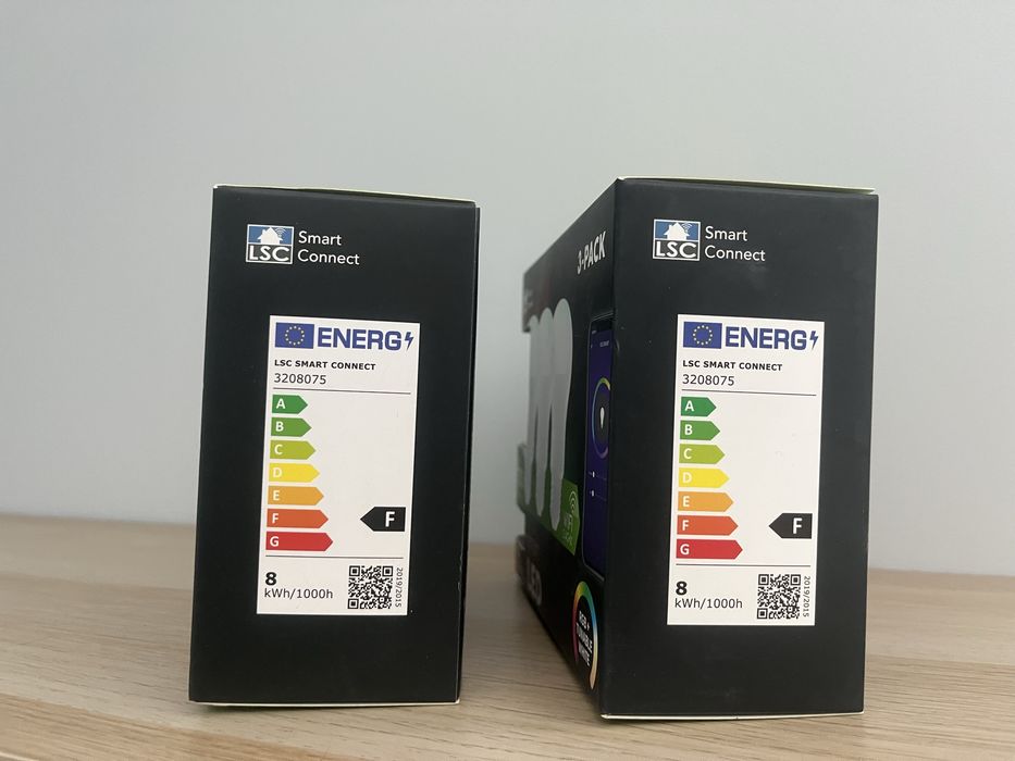 LSC Smart Connect Zarowka LED RGB Smart Wifi nowe x6 E27
