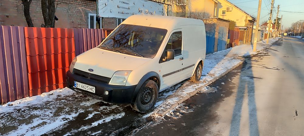 Форд транзит конект на ходу