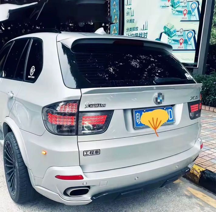 Спойлер BMW X5 E70 накладка на багажник ляду антикрыло бмв е70 х5 BMW