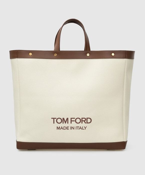 TOM FORD світло-бежева сумка-тоут