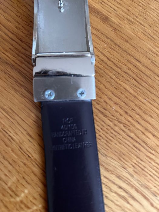 Kenneth Cole Reaction roz. 100 męski elegancki pasek