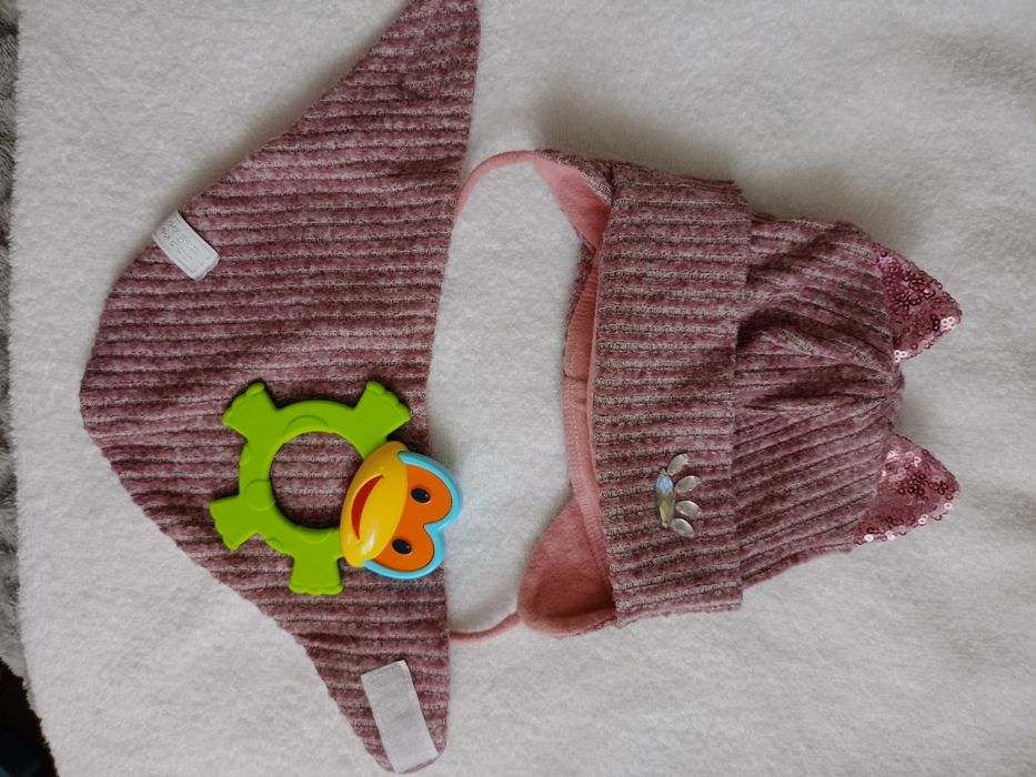 Шапочка  зимова  демісезон весна шапка для новонароджених набір шапочо