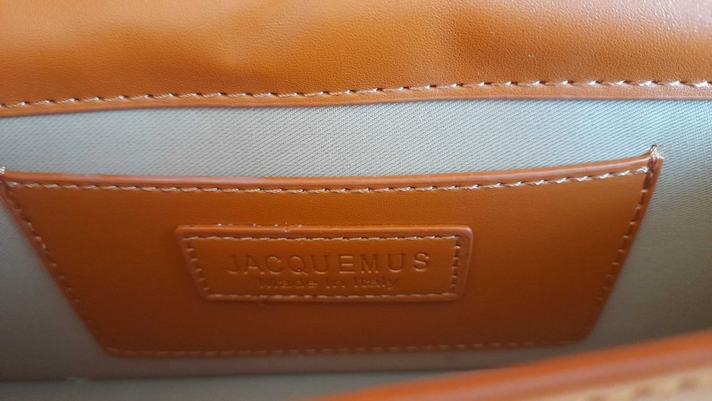 Torebka Jacquemus kolor koniakowy brąz