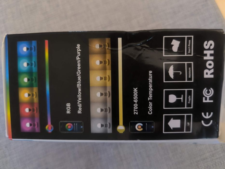 Żarówka E27 LED Smart RGB Wi-Fi Cozylife