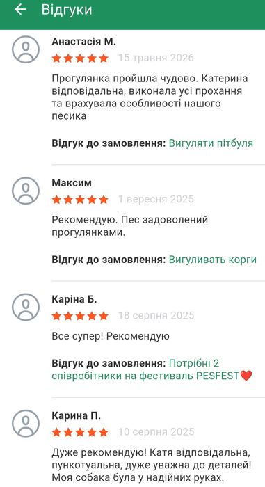 Вигул собак Зооняня Оболонь Мінська Київ