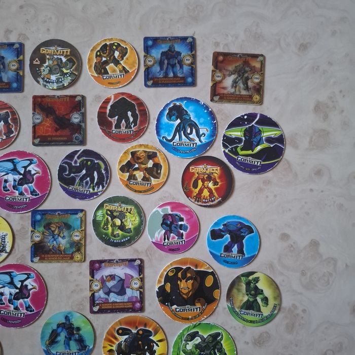 Tazos Gormiti Coleção