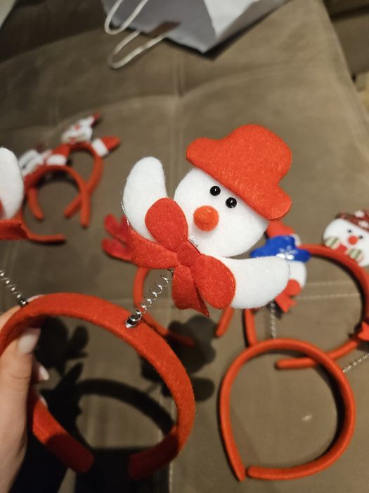 Opaski świąteczne 7 sztuk