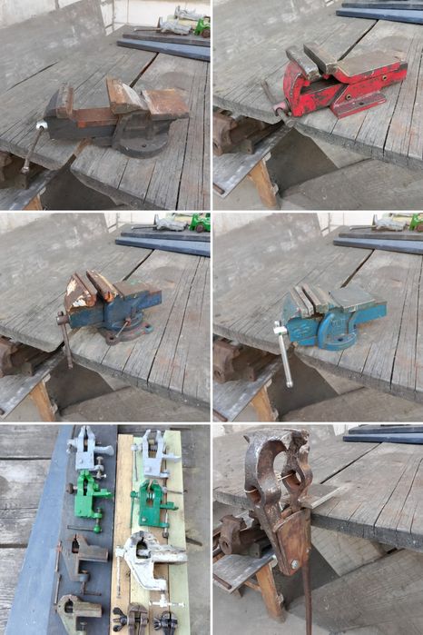 Imadła ślusarskie i maszynowe