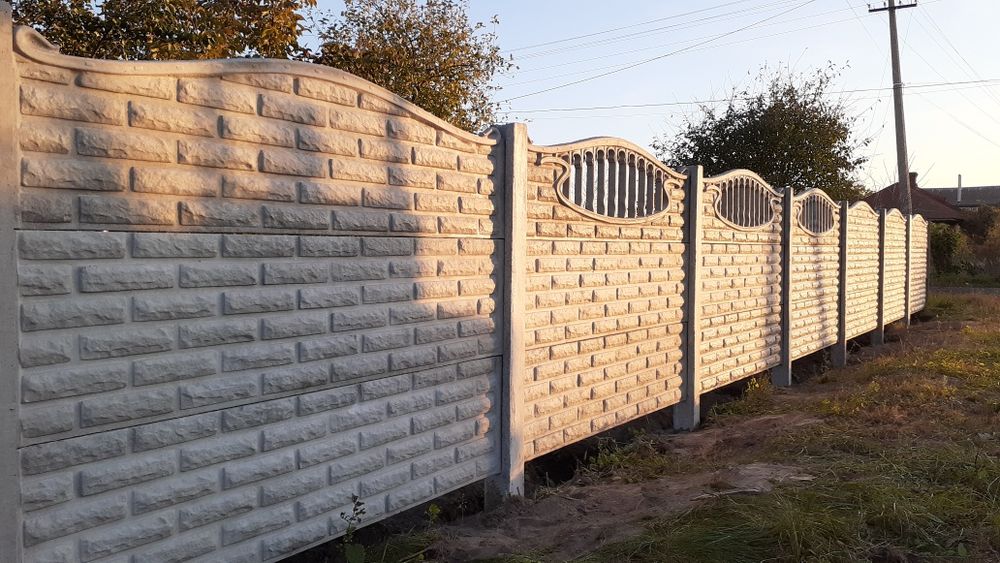 ЄВРОПАРКАНИ ВІД ВИРОБНИКА (бетонні,профнастил,сітка рабиця, дерево)