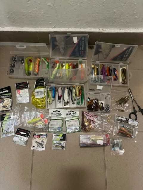 Zestaw spiningowy nowy.