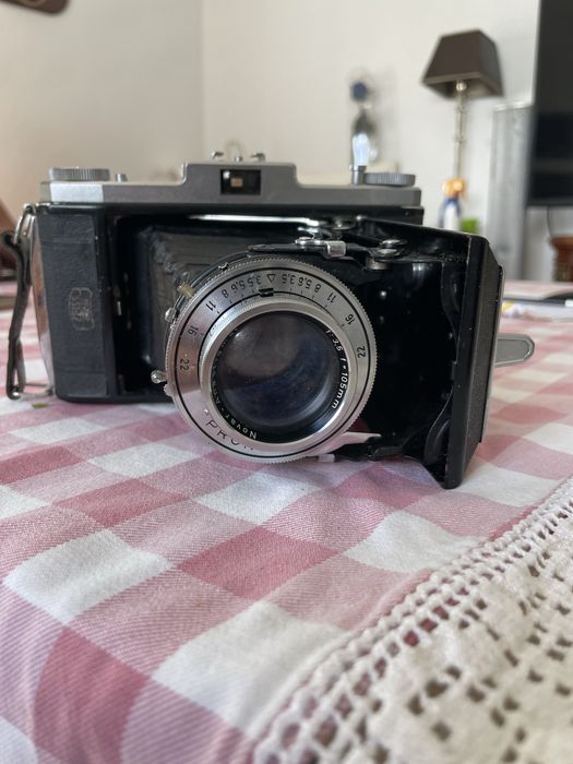 Máquina Antiga Fotografia Zeiss Ikon