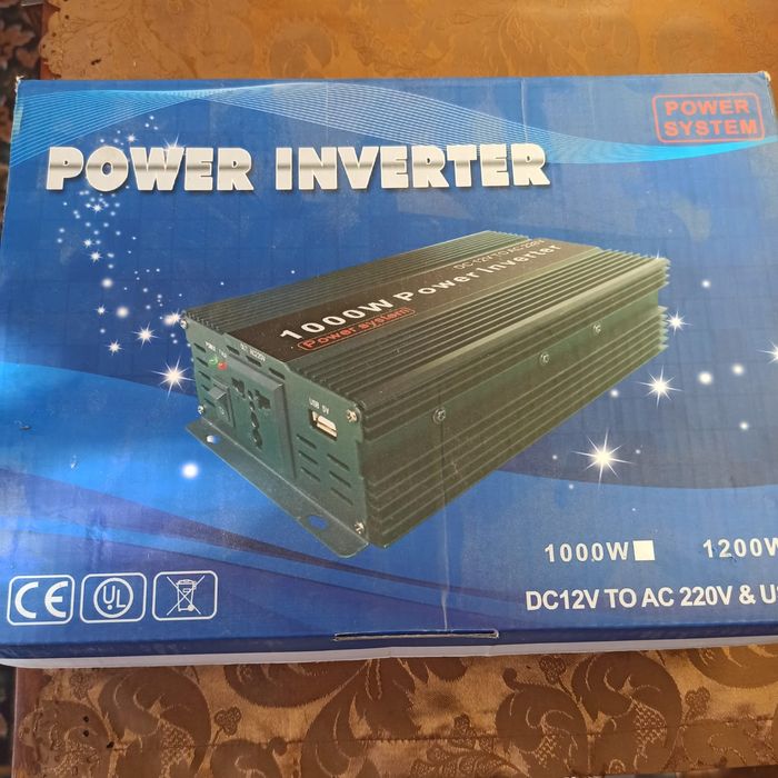 Інвертори 12/220 2000Вт якісні та перевірені!