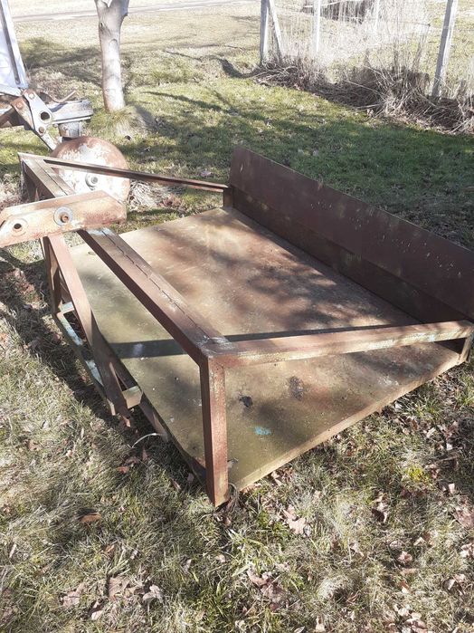 Przyczepka na podnośnik do traktora , spych